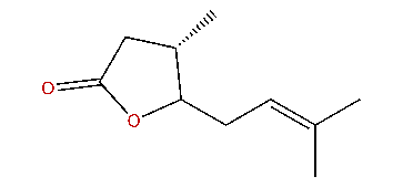 trans-3-Methyl-4-dimethylallyl lactone